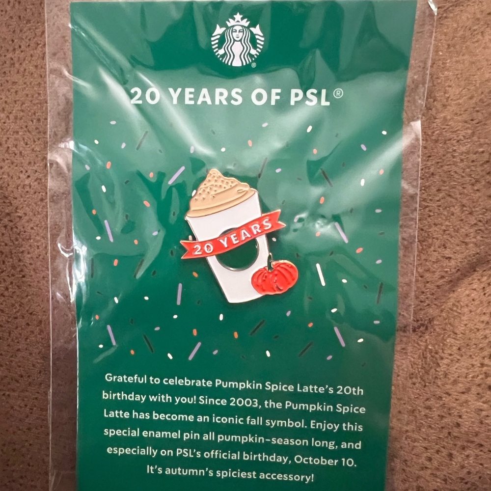 PSL 20 year pin!
